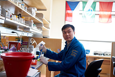 A student conducting an experiment. Links to Donor-Advised Funds daf.jpg